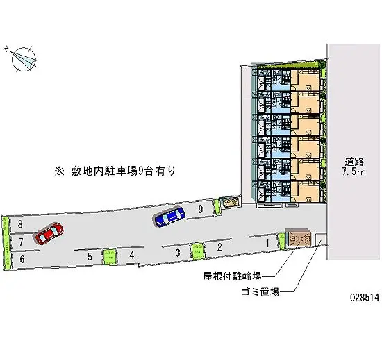 ★手数料０円★榛原郡吉田町片岡　月極駐車場（LP）